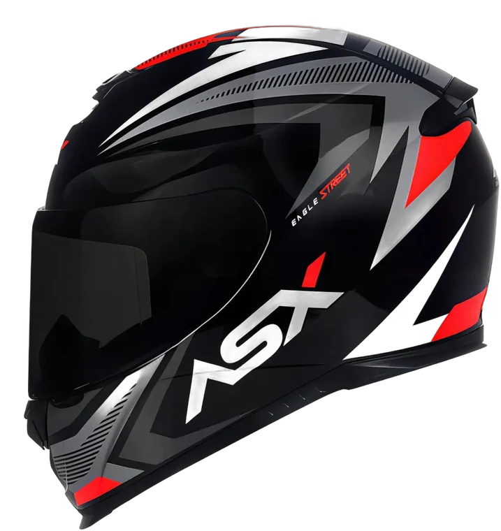 Capacete ASX Eagle, grafite